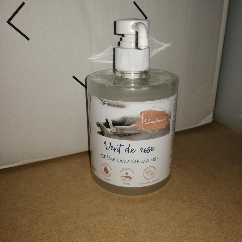 Crème lavante Mains 500ml parfum rose blanche – Image 3