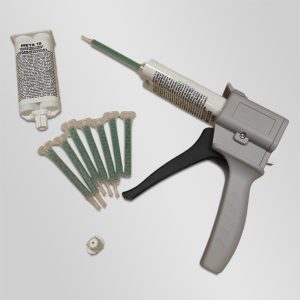 Pack Colle structurale bi composante plastique Prise Rapide Dalta META 1 50ml + pistolet