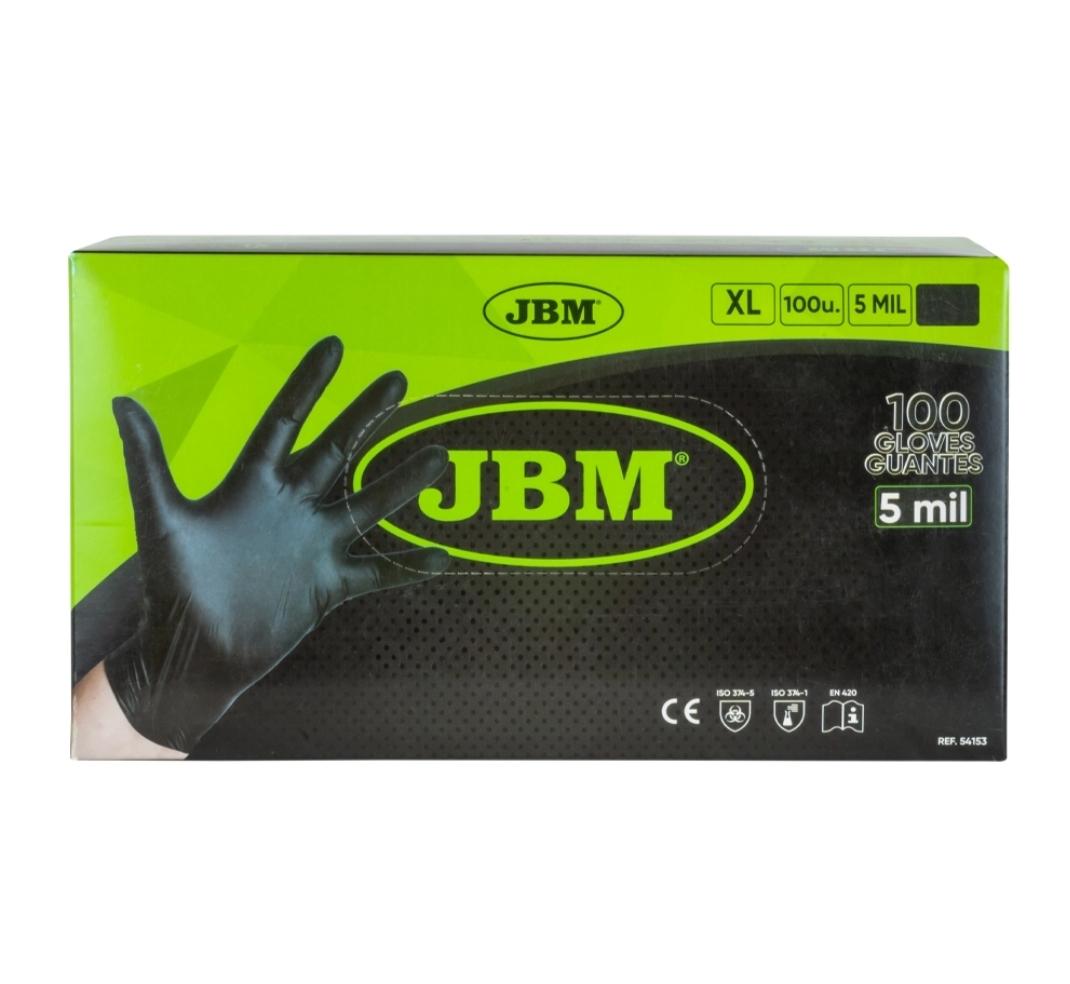 Boite de 100 Gants Nitrile noir JBM 54153 – Image 4